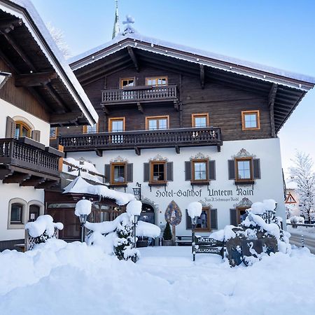 Alpen Glueck Hotel Unterm Rain Garni Kirchberg en Tyrol Extérieur photo