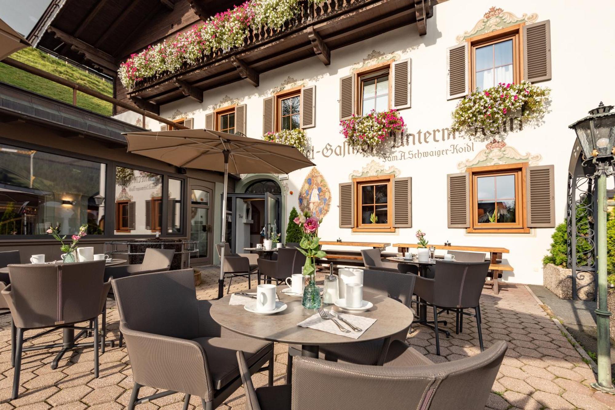 Alpen Glueck Hotel Unterm Rain Garni Kirchberg en Tyrol Extérieur photo